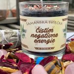 Očistná sviečka: Čistím negatívne energie